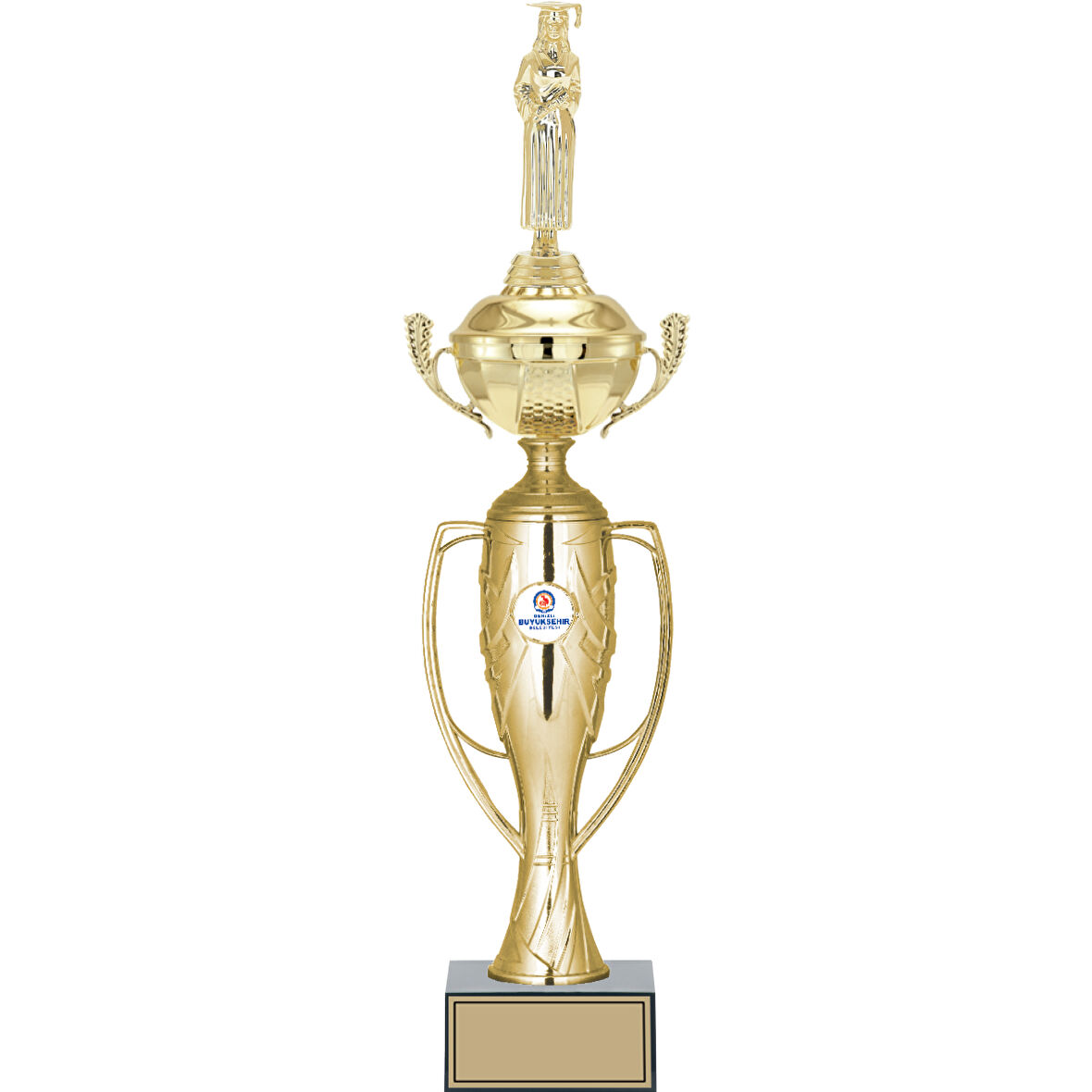 ODAK KUPA - Figürlü Kupalar - Mezuniyet Kadın Figürlü Kupalar FG-072 B - 50 cm