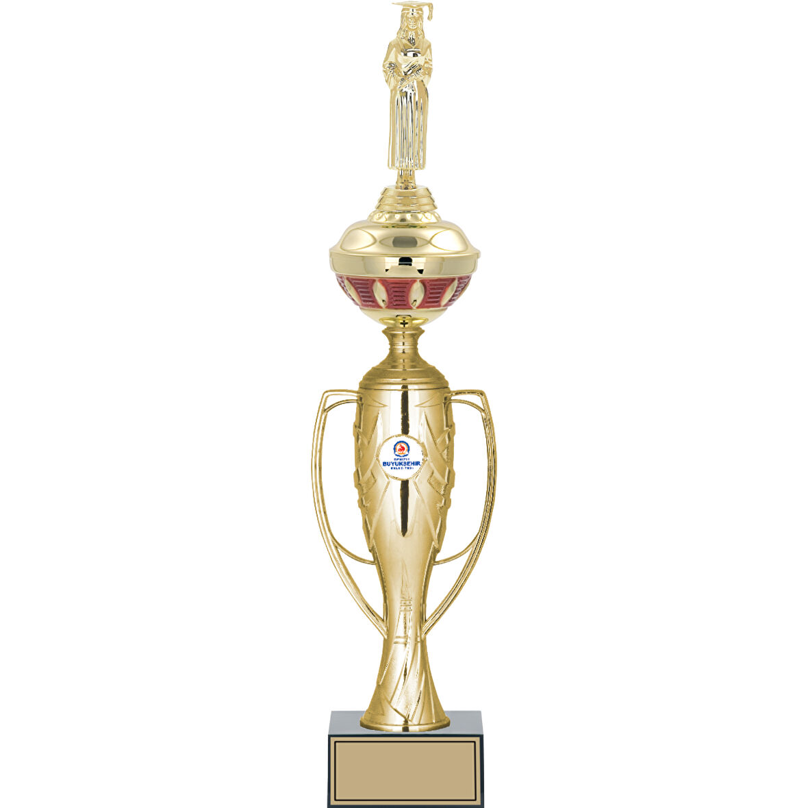 ODAK KUPA - Figürlü Kupalar - Mezuniyet Kadın Figürlü Kupalar FG-073 B - 50 cm