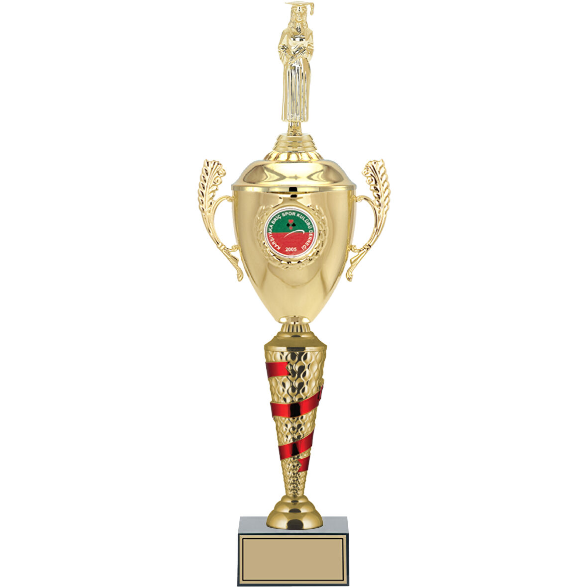 ODAK KUPA - Figürlü Kupalar - Mezuniyet Kadın Figürlü Kupalar FG-082 C - 56 cm