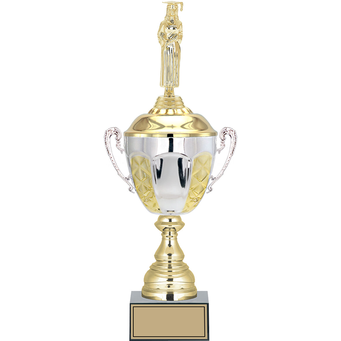 ODAK KUPA - Figürlü Kupalar - Mezuniyet Kadın Figürlü Kupalar FG-087 C - 44 cm