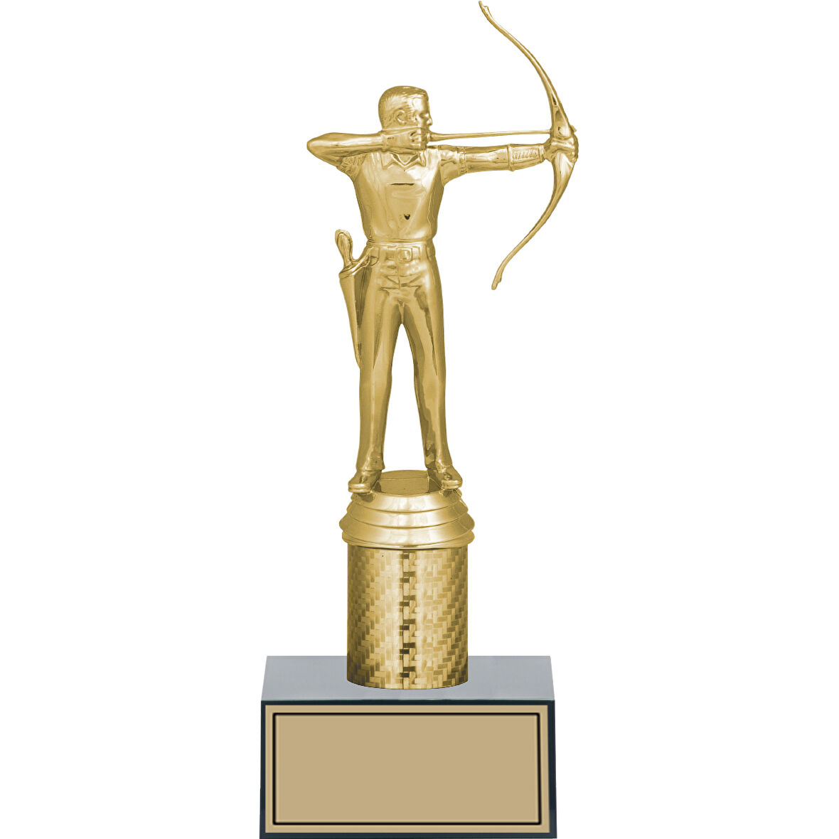 ODAK KUPA - Figürlü Kupalar - Okçu Figürlü Kupalar FG-001 A - 23 cm