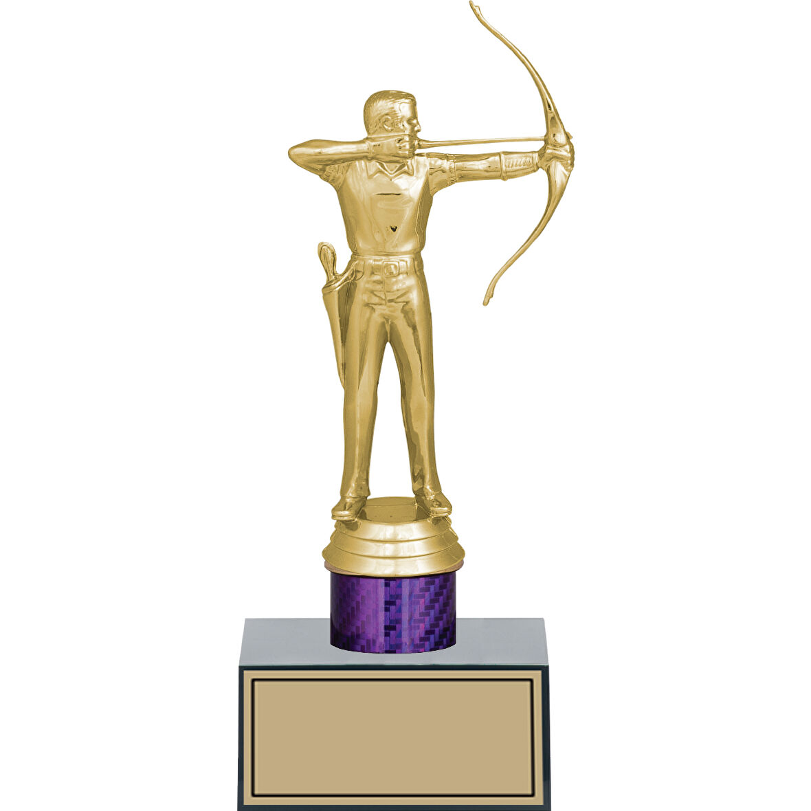 ODAK KUPA - Figürlü Kupalar - Okçu Figürlü Kupalar FG-002 C - 21 cm