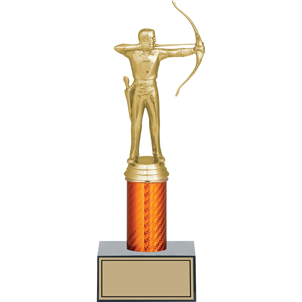 ODAK KUPA - Figürlü Kupalar - Okçu Figürlü Kupalar FG-003 A - 26 cm