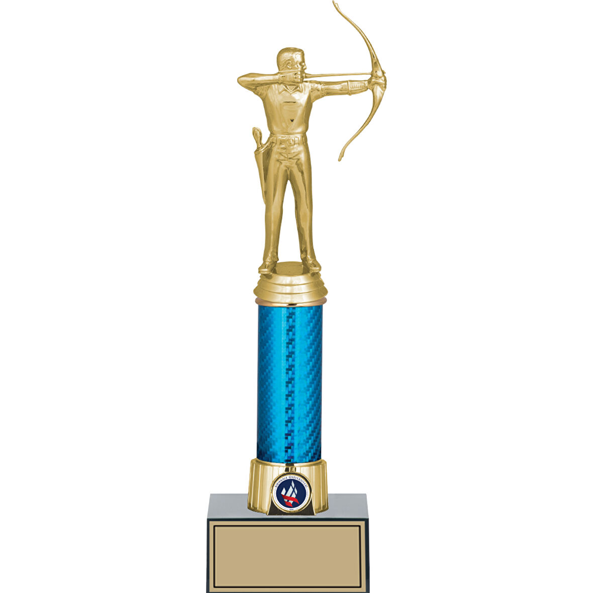 ODAK KUPA - Figürlü Kupalar - Okçu Figürlü Kupalar FG-005 A - 32 cm