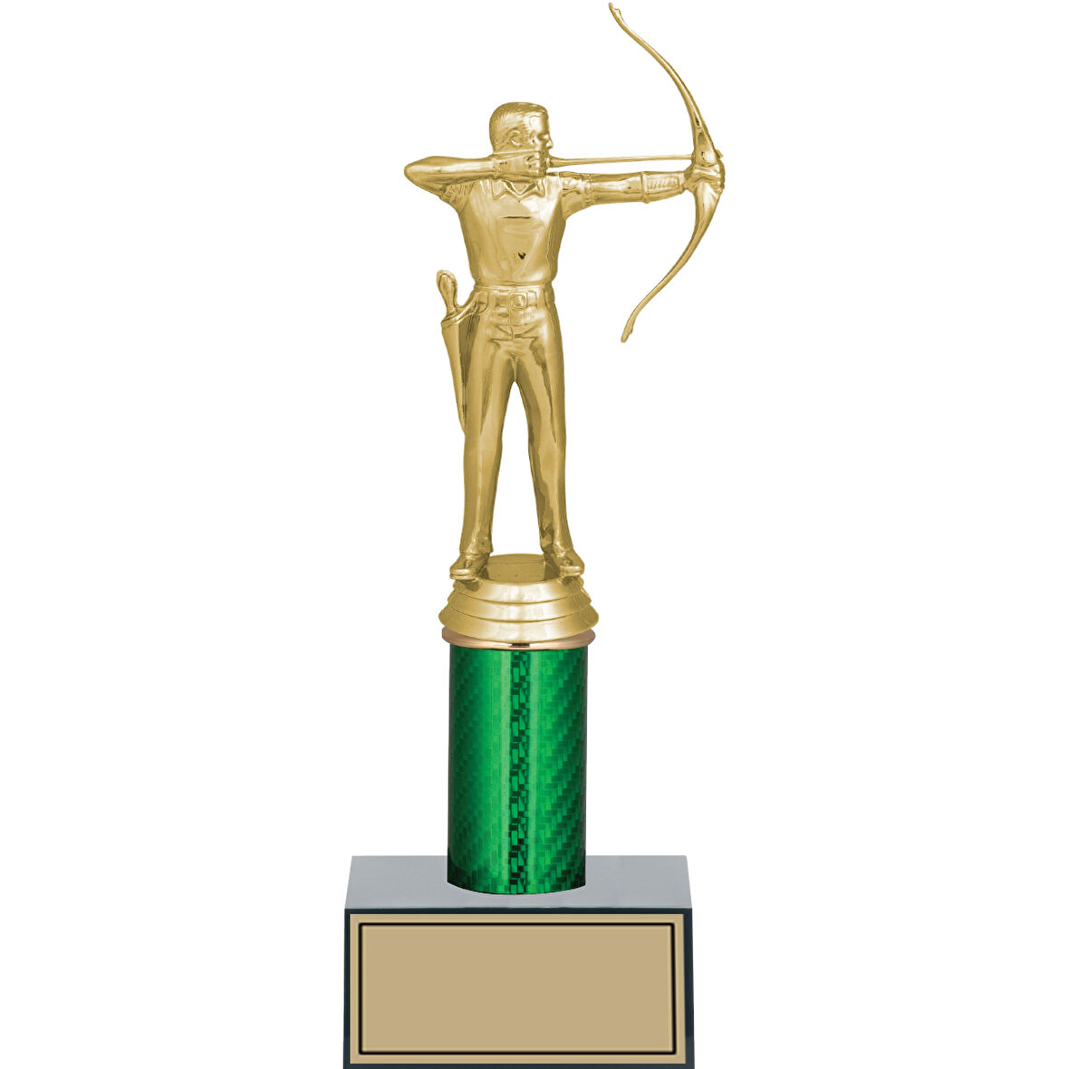 ODAK KUPA - Figürlü Kupalar - Okçu Figürlü Kupalar FG-006 C - 26 cm