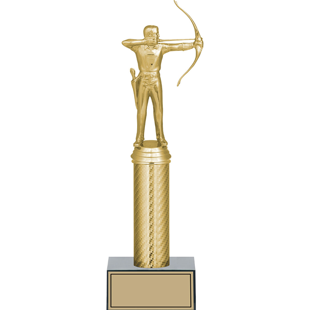 ODAK KUPA - Figürlü Kupalar - Okçu Figürlü Kupalar FG-007 A - 31 cm