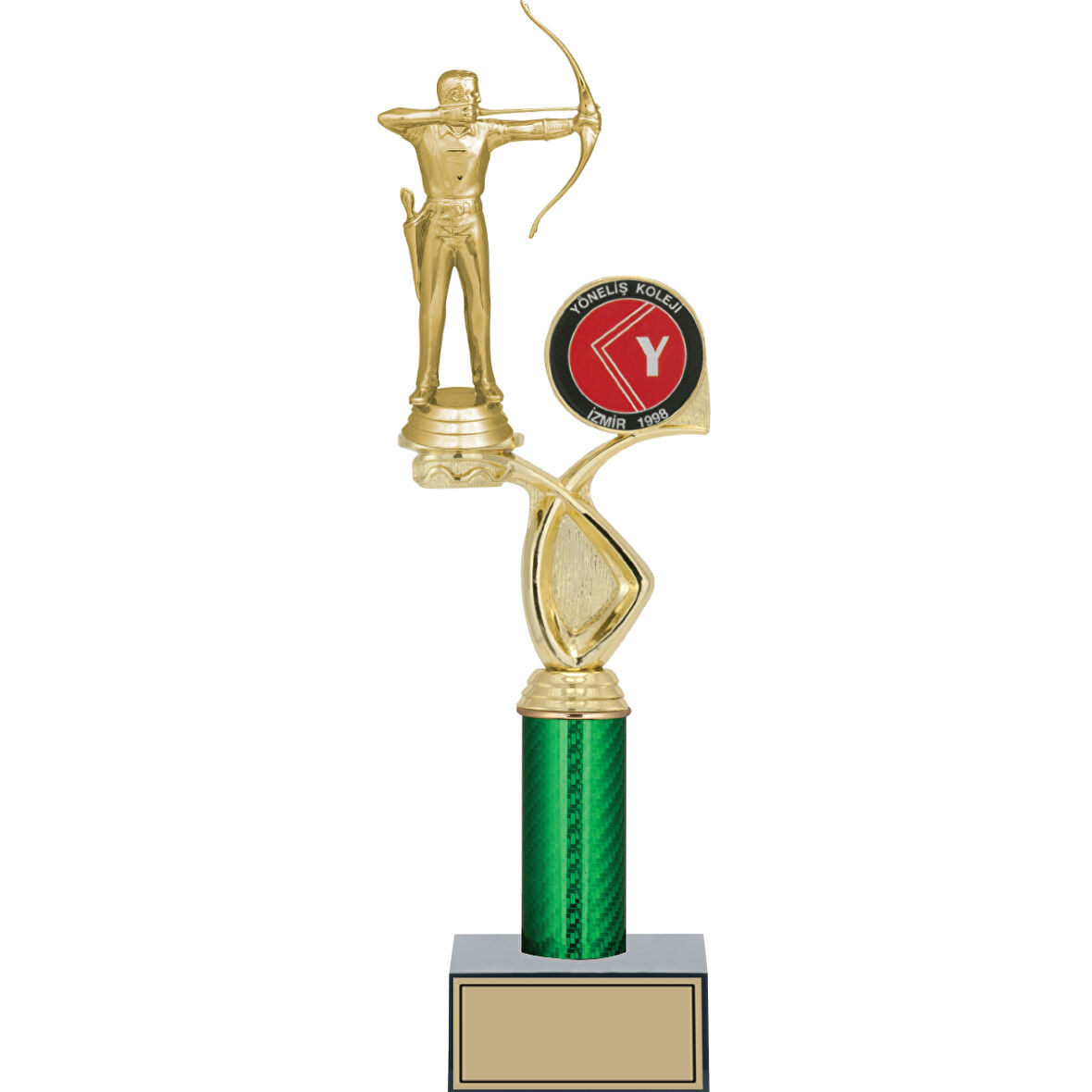 ODAK KUPA - Figürlü Kupalar - Okçu Figürlü Kupalar FG-018 B - 38 cm