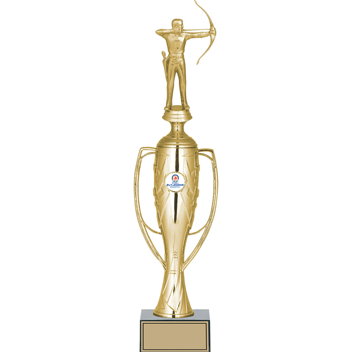 ODAK KUPA - Figürlü Kupalar - Okçu Figürlü Kupalar FG-026 A - 45 cm