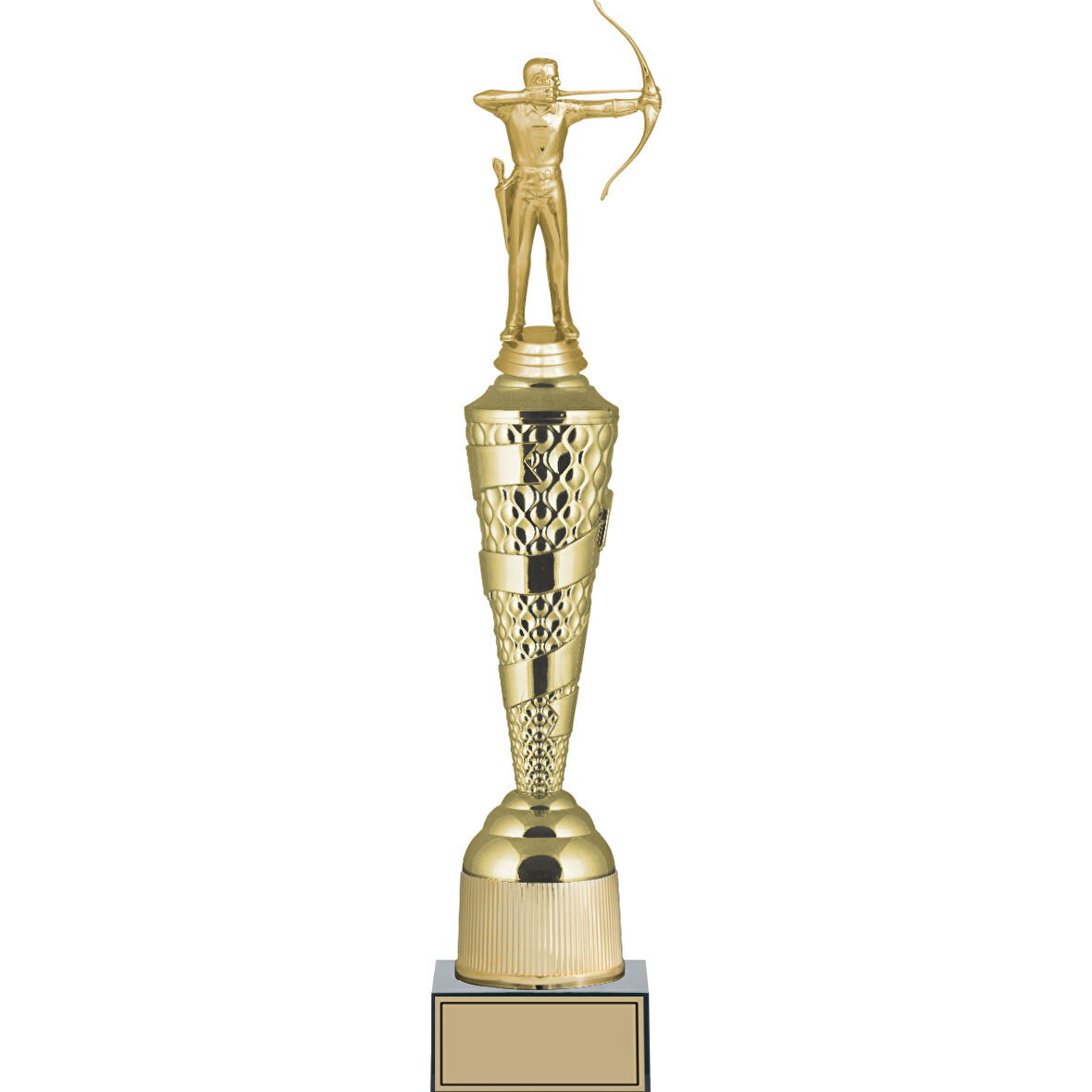 ODAK KUPA - Figürlü Kupalar - Okçu Figürlü Kupalar FG-027 A - 48 cm