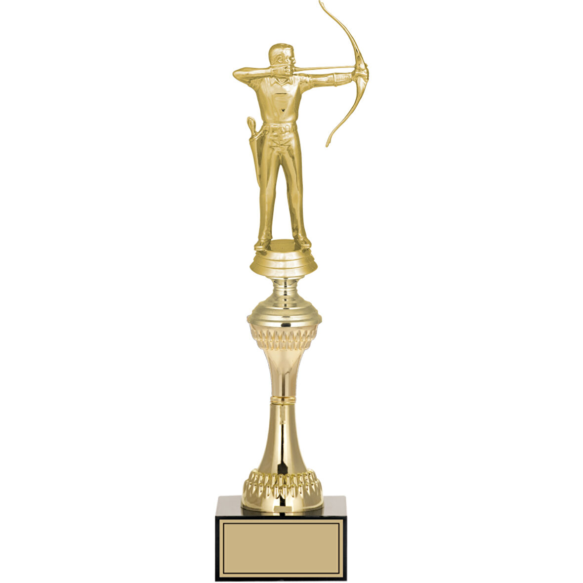 ODAK KUPA - Figürlü Kupalar - Okçu Figürlü Kupalar FG-029 B - 35 cm