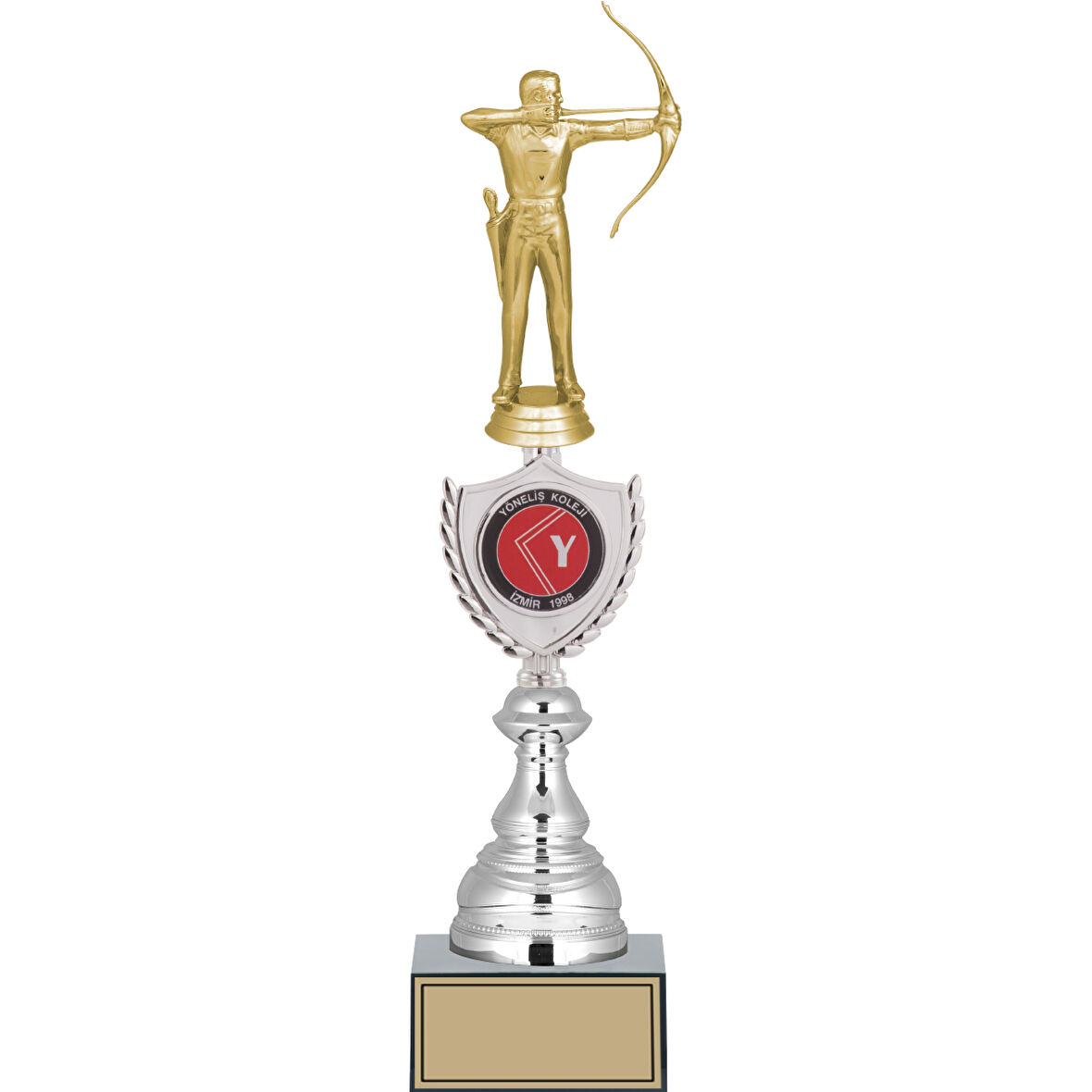 ODAK KUPA - Figürlü Kupalar - Okçu Figürlü Kupalar FG-035 C - 39 cm