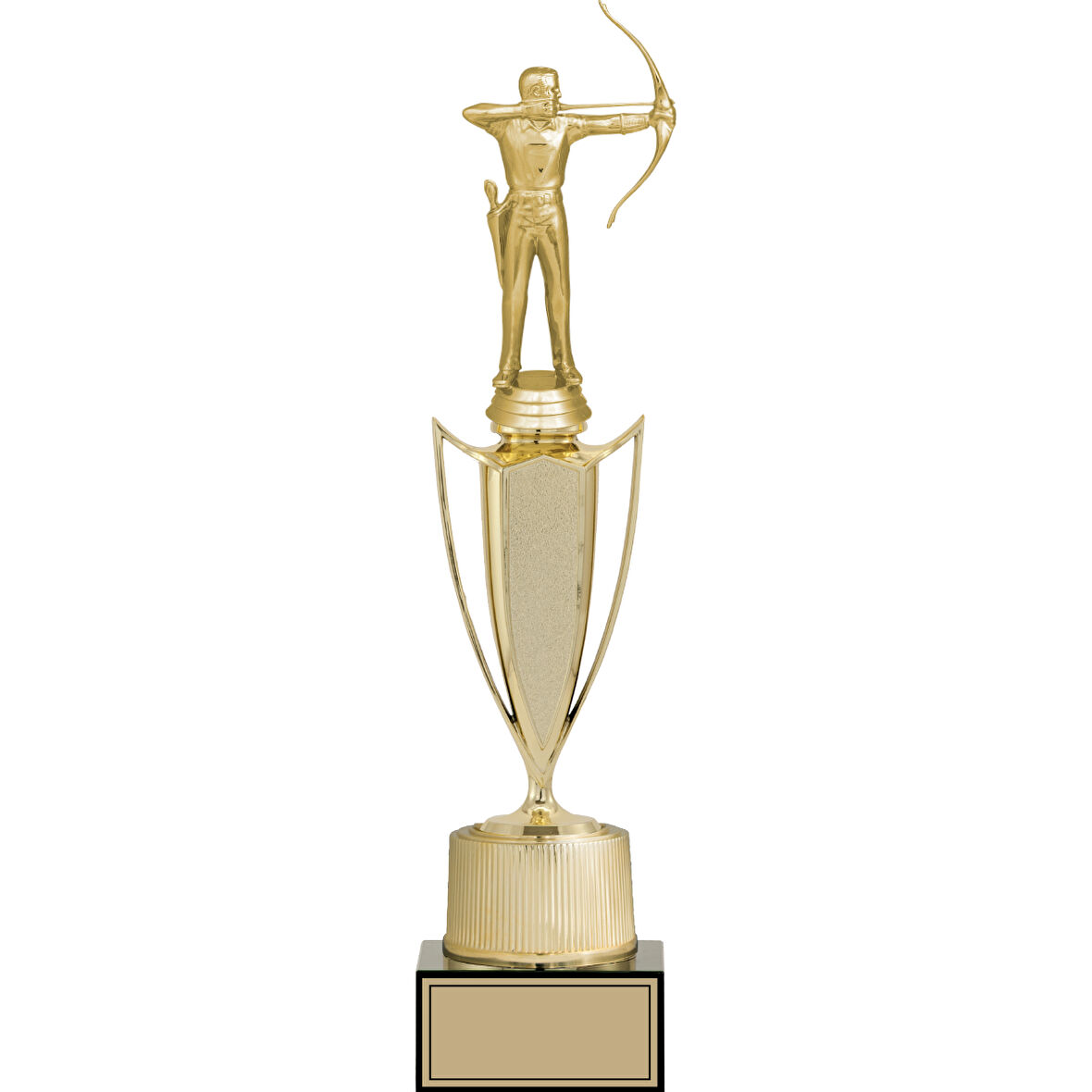 ODAK KUPA - Figürlü Kupalar - Okçu Figürlü Kupalar FG-040 A - 40 cm