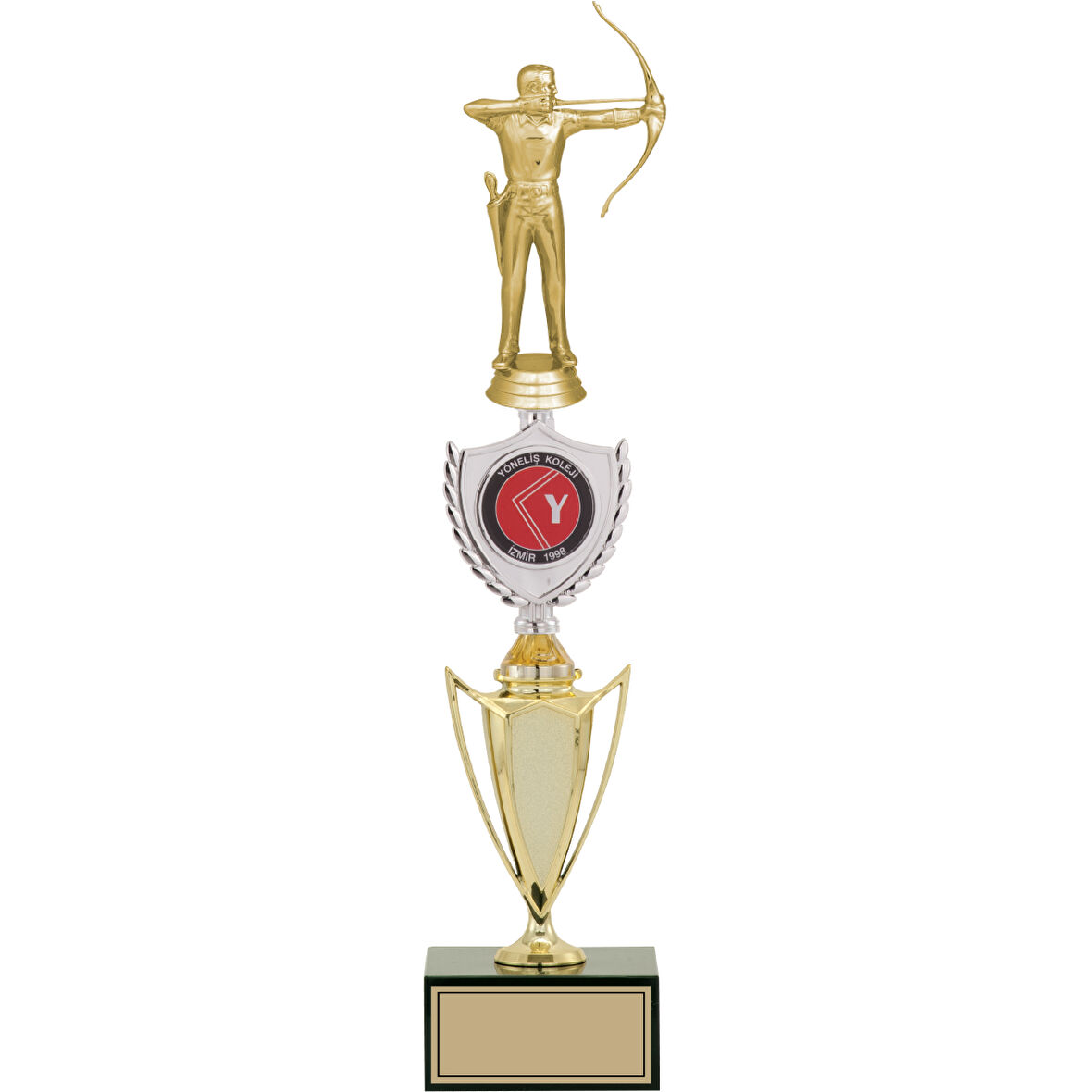 ODAK KUPA - Figürlü Kupalar - Okçu Figürlü Kupalar FG-042 C - 43 cm