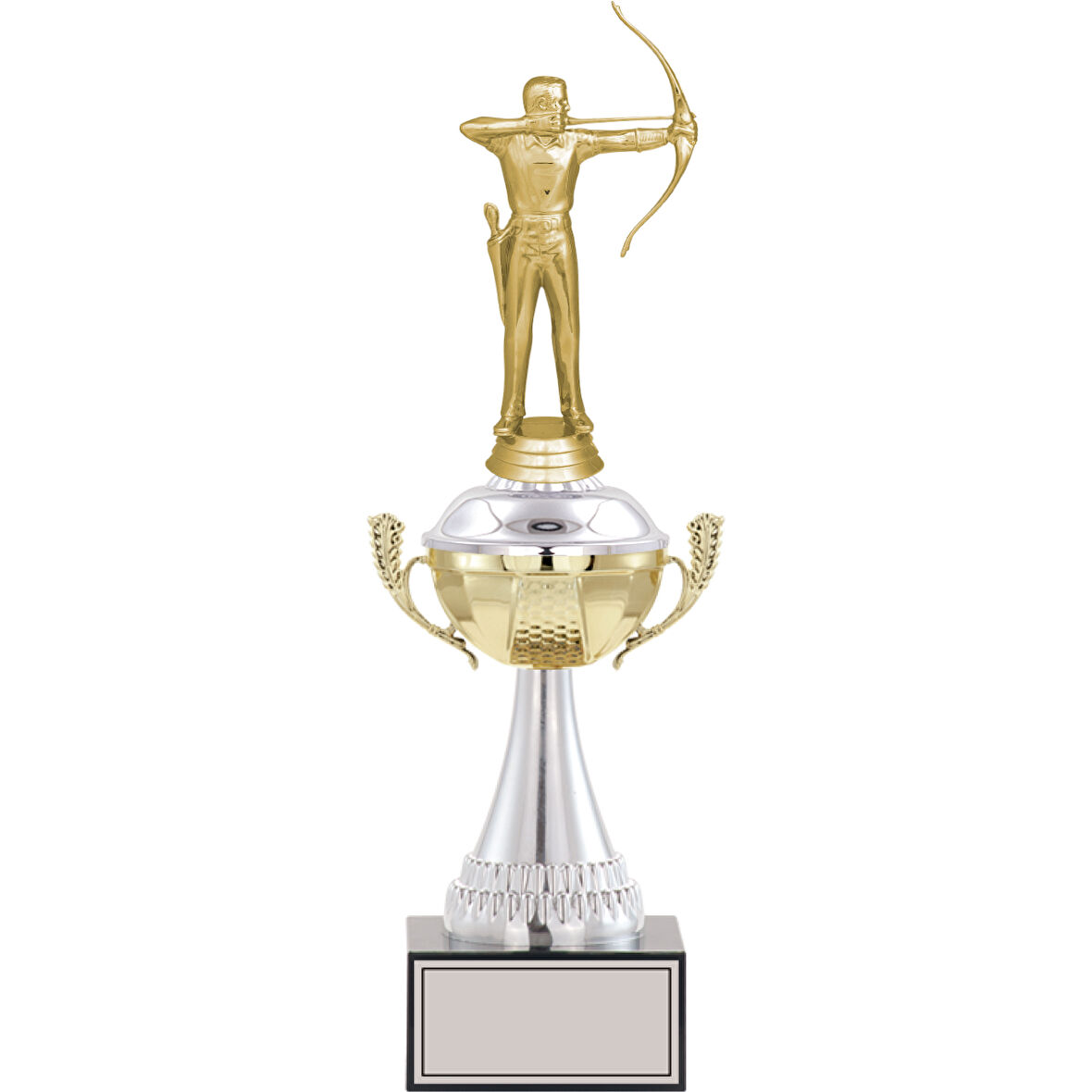 ODAK KUPA - Figürlü Kupalar - Okçu Figürlü Kupalar FG-046 A - 37 cm