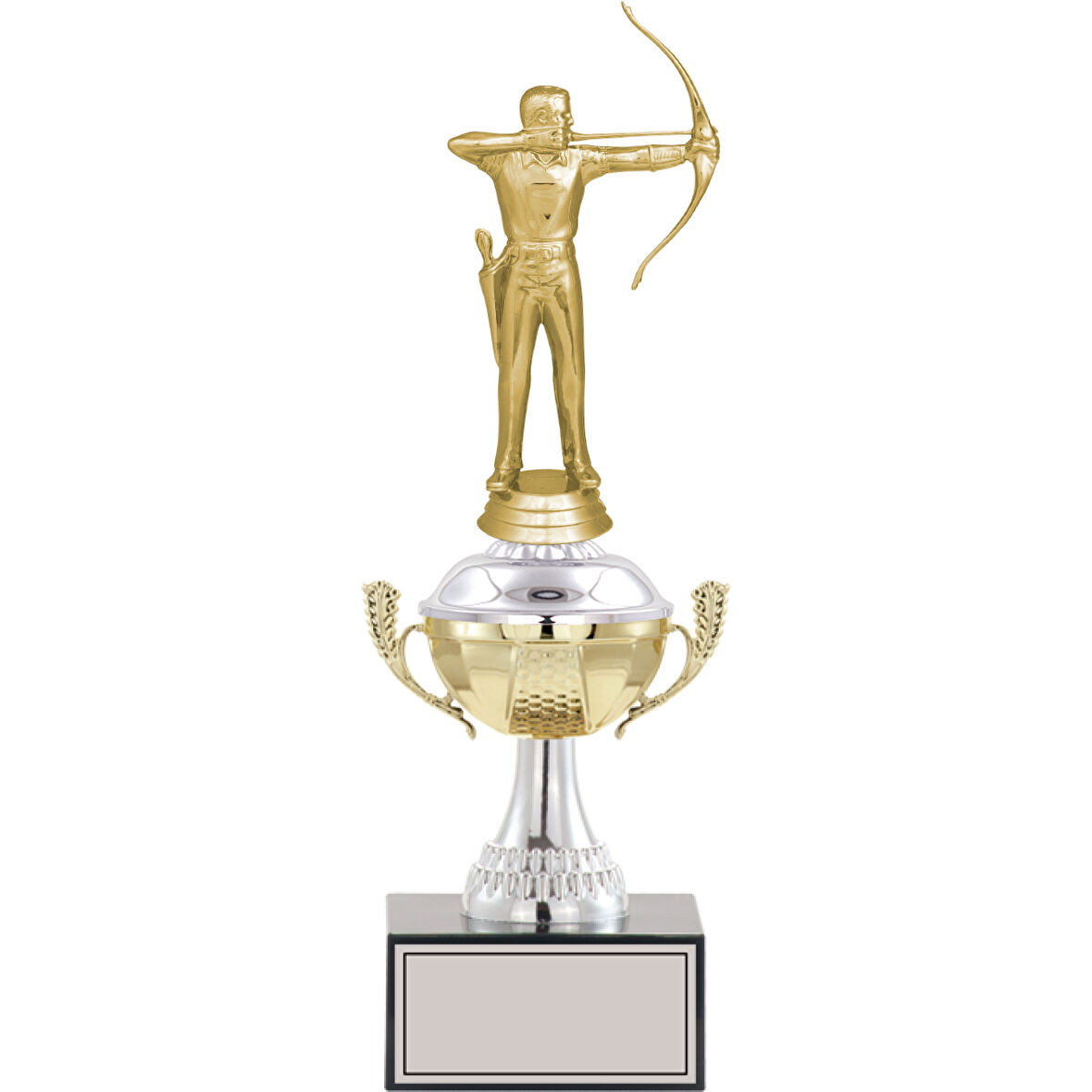 ODAK KUPA - Figürlü Kupalar - Okçu Figürlü Kupalar FG-046 C - 31 cm