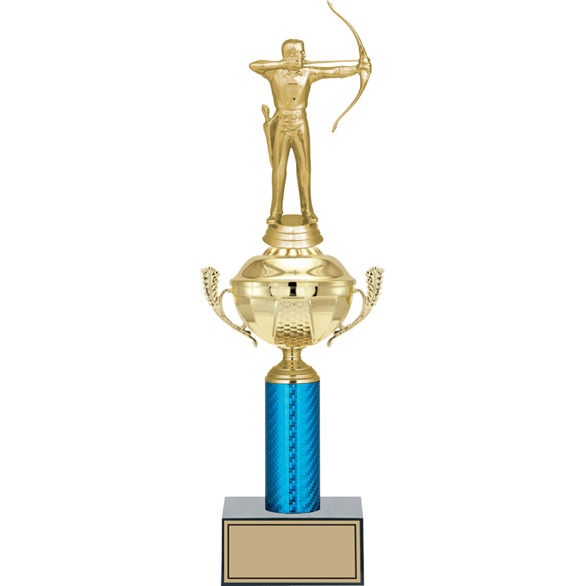 ODAK KUPA - Figürlü Kupalar - Okçu Figürlü Kupalar FG-052 B - 40 cm
