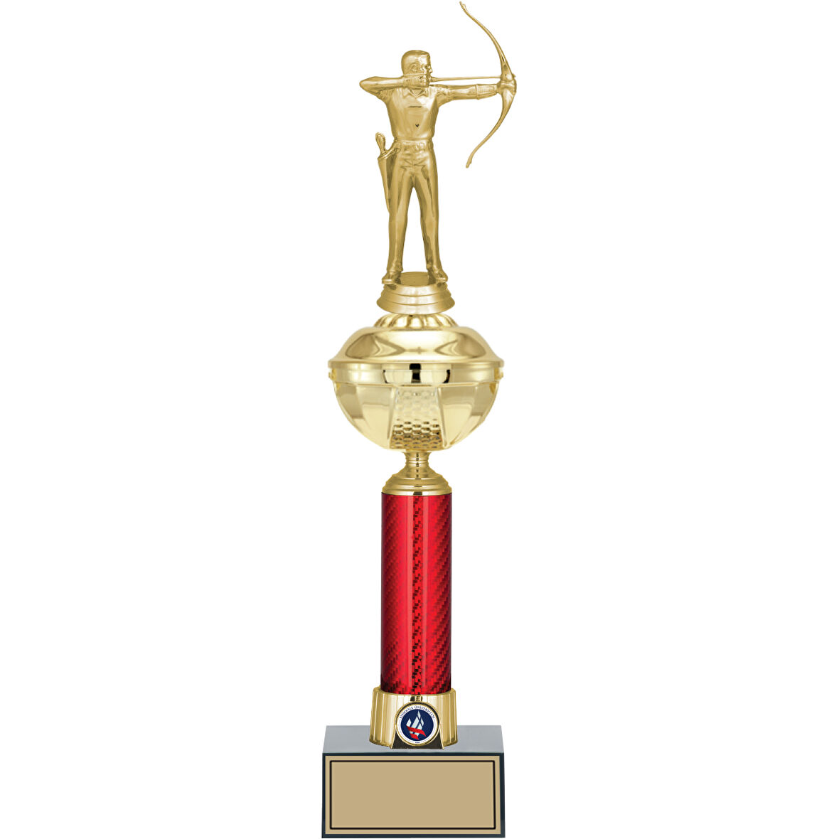 ODAK KUPA - Figürlü Kupalar - Okçu Figürlü Kupalar FG-053 A - 46 cm