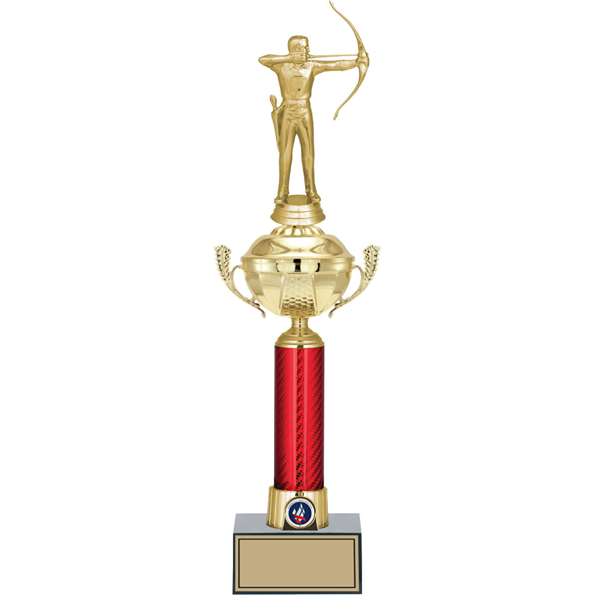 ODAK KUPA - Figürlü Kupalar - Okçu Figürlü Kupalar FG-054 A - 46 cm