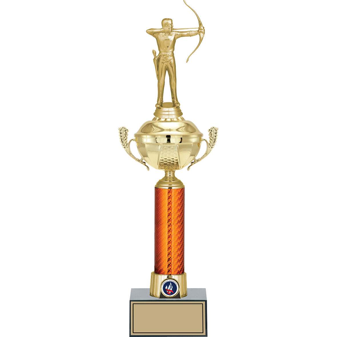 ODAK KUPA - Figürlü Kupalar - Okçu Figürlü Kupalar FG-056 A - 46 cm