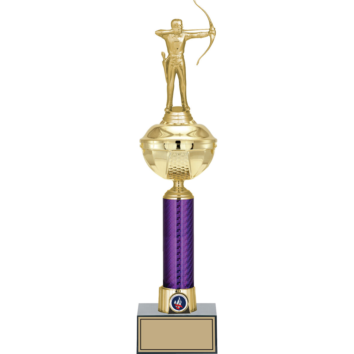 ODAK KUPA - Figürlü Kupalar - Okçu Figürlü Kupalar FG-059 A - 46 cm