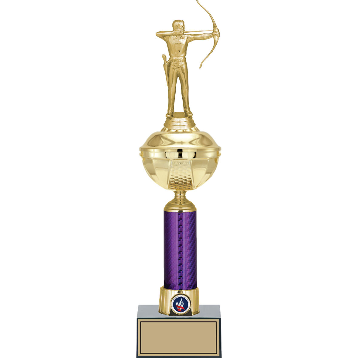 ODAK KUPA - Figürlü Kupalar - Okçu Figürlü Kupalar FG-059 B - 44 cm