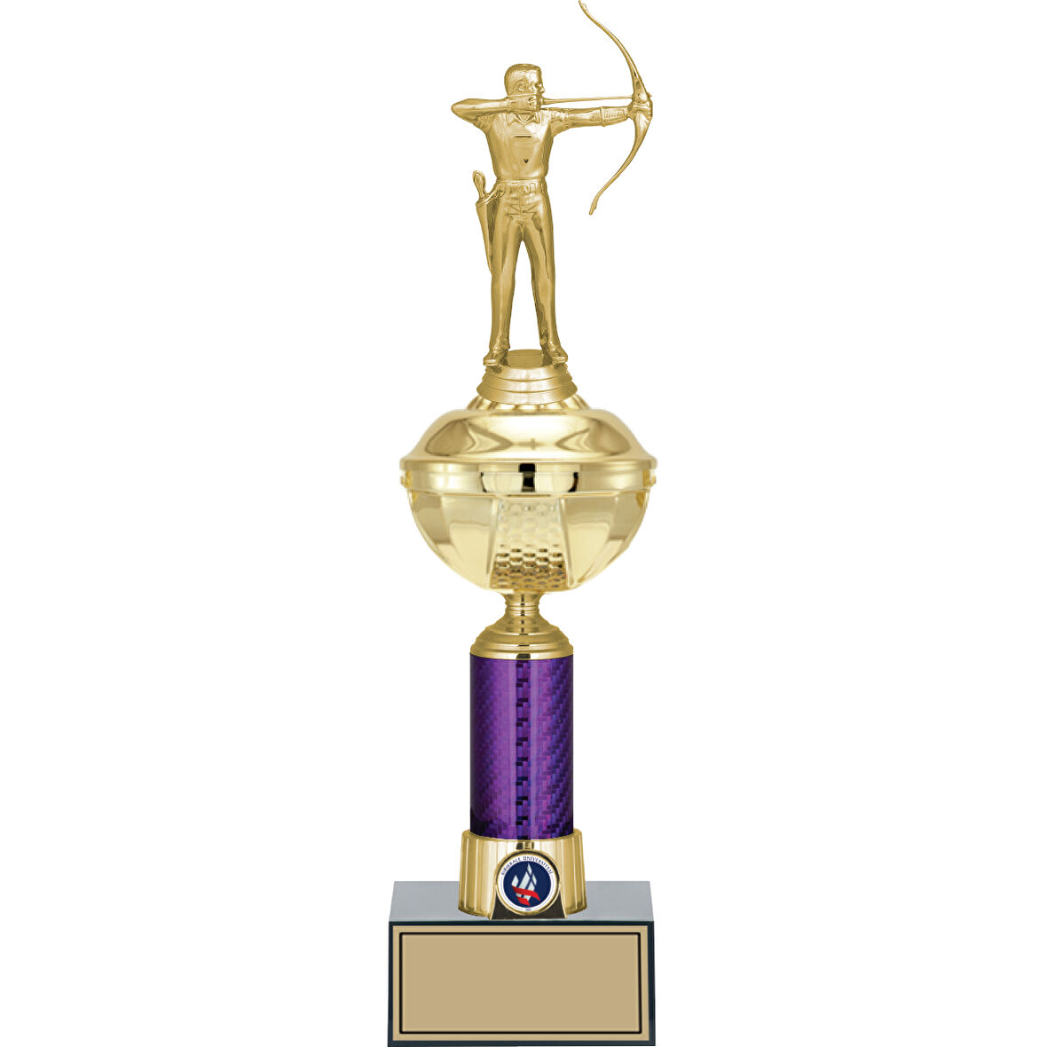 ODAK KUPA - Figürlü Kupalar - Okçu Figürlü Kupalar FG-059 C - 41 cm