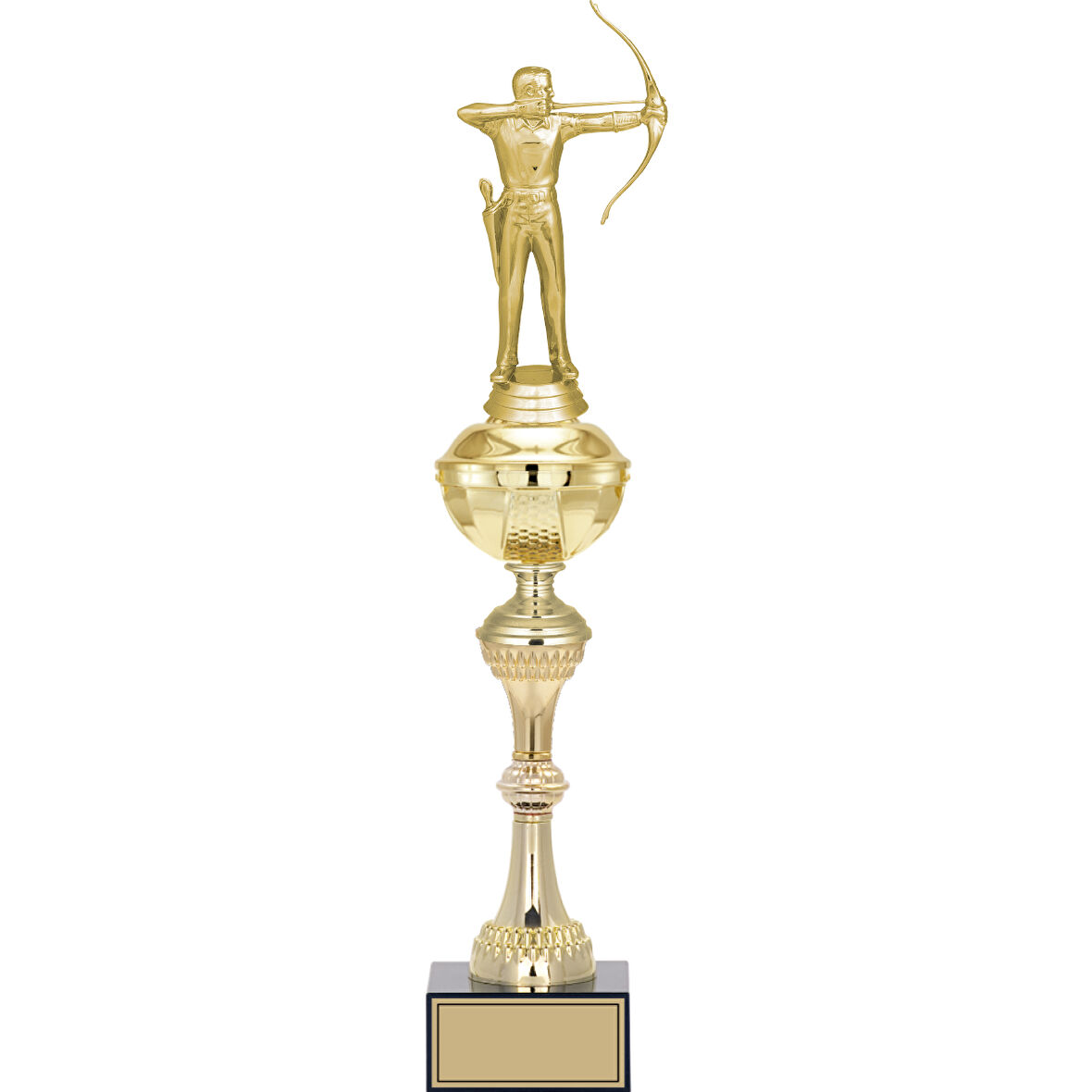 ODAK KUPA - Figürlü Kupalar - Okçu Figürlü Kupalar FG-061 B - 48 cm