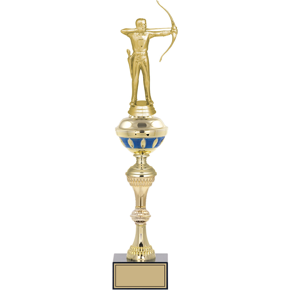 ODAK KUPA - Figürlü Kupalar - Okçu Figürlü Kupalar FG-063 C - 46 cm