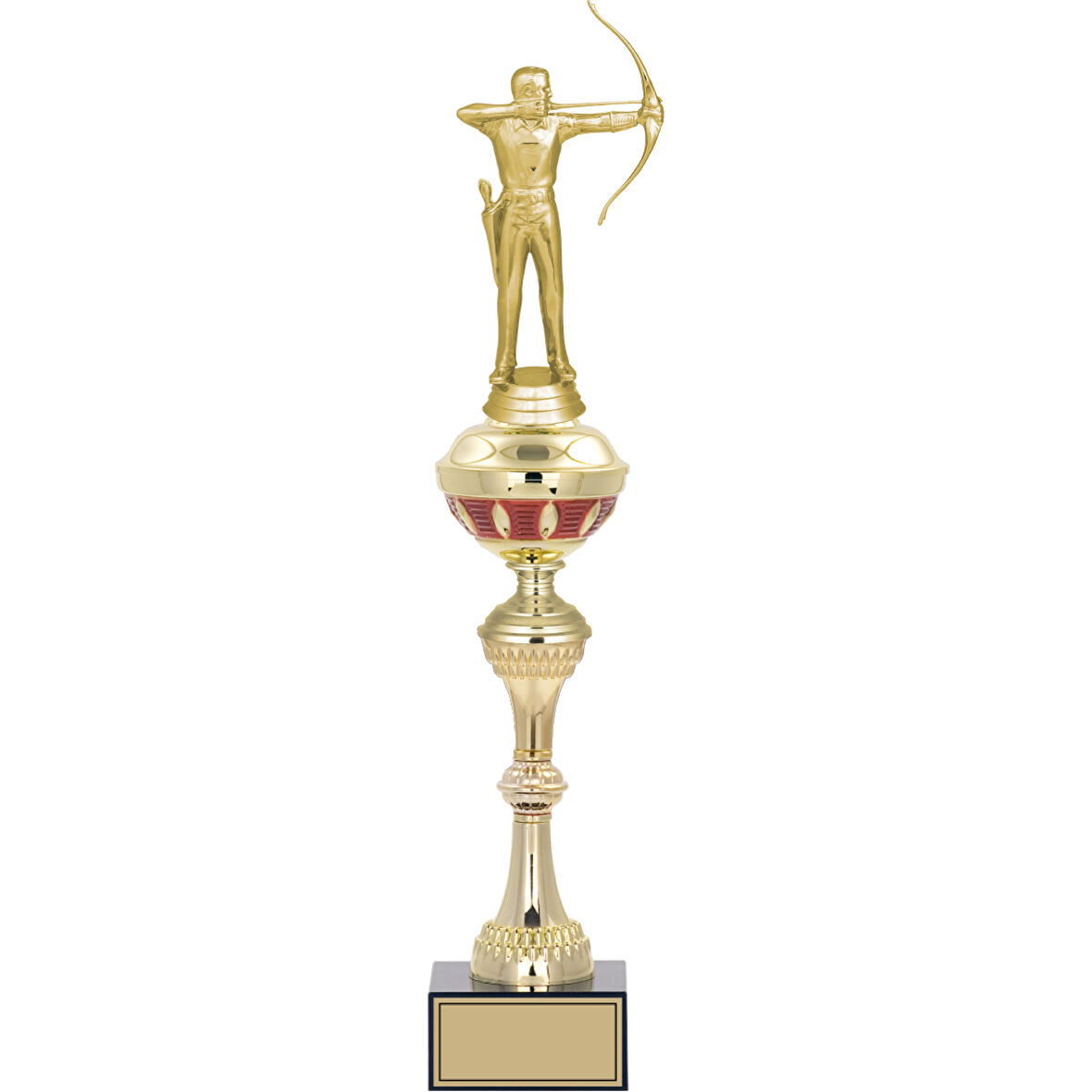 ODAK KUPA - Figürlü Kupalar - Okçu Figürlü Kupalar FG-064 B - 48 cm