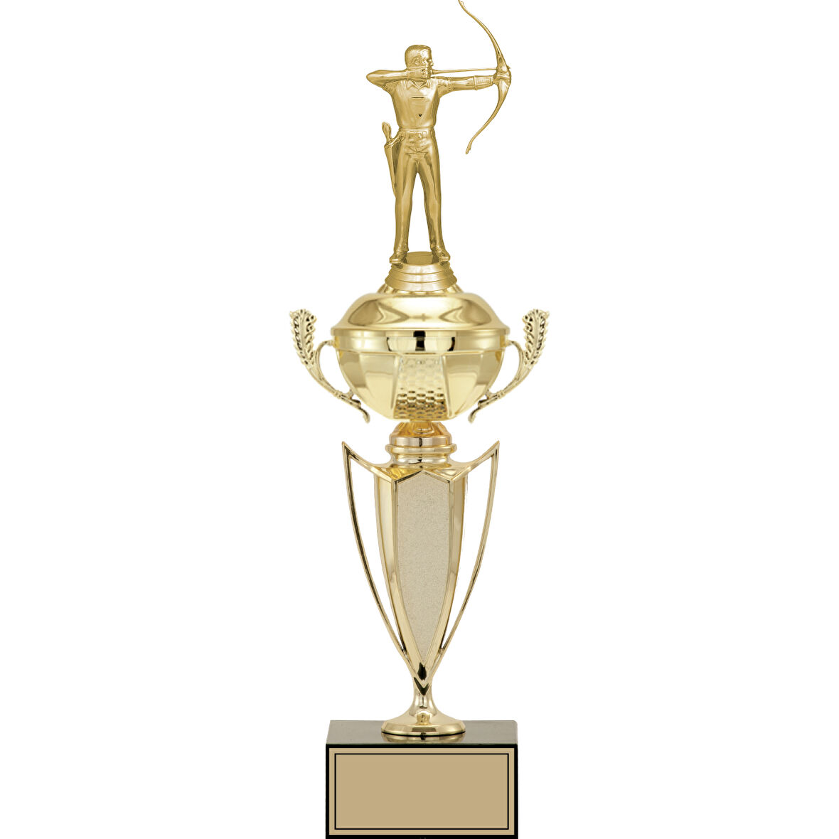 ODAK KUPA - Figürlü Kupalar - Okçu Figürlü Kupalar FG-068 B - 44 cm