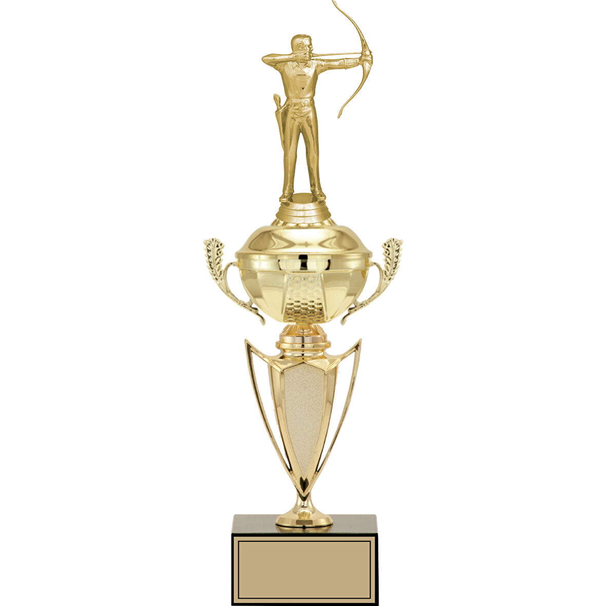 ODAK KUPA - Figürlü Kupalar - Okçu Figürlü Kupalar FG-068 C - 41 cm