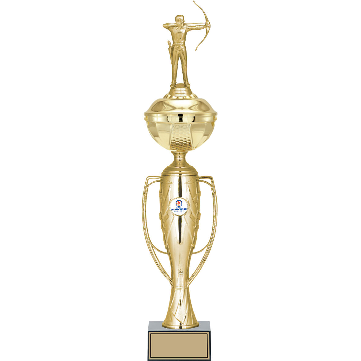 ODAK KUPA - Figürlü Kupalar - Okçu Figürlü Kupalar FG-071 A - 55 cm