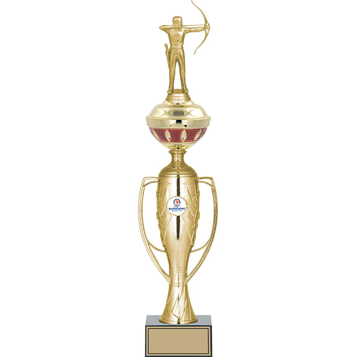 ODAK KUPA - Figürlü Kupalar - Okçu Figürlü Kupalar FG-073 B - 50 cm