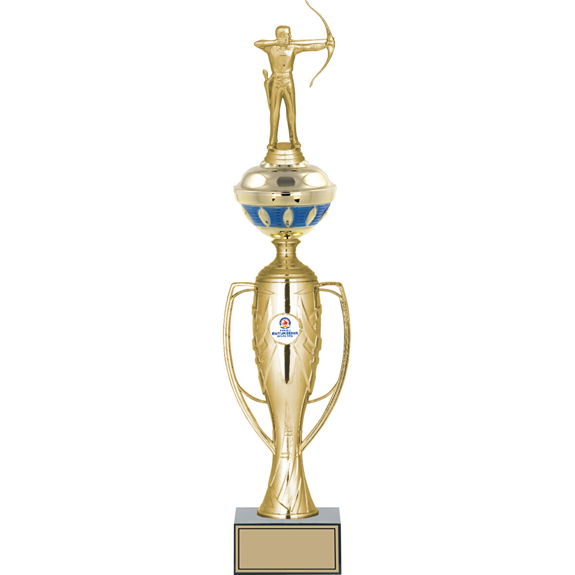 ODAK KUPA - Figürlü Kupalar - Okçu Figürlü Kupalar FG-074 B - 50 cm