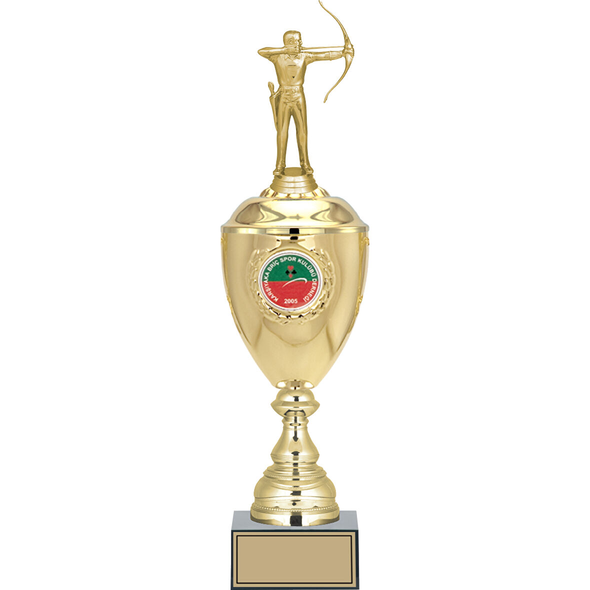 ODAK KUPA - Figürlü Kupalar - Okçu Figürlü Kupalar FG-079 C - 47 cm