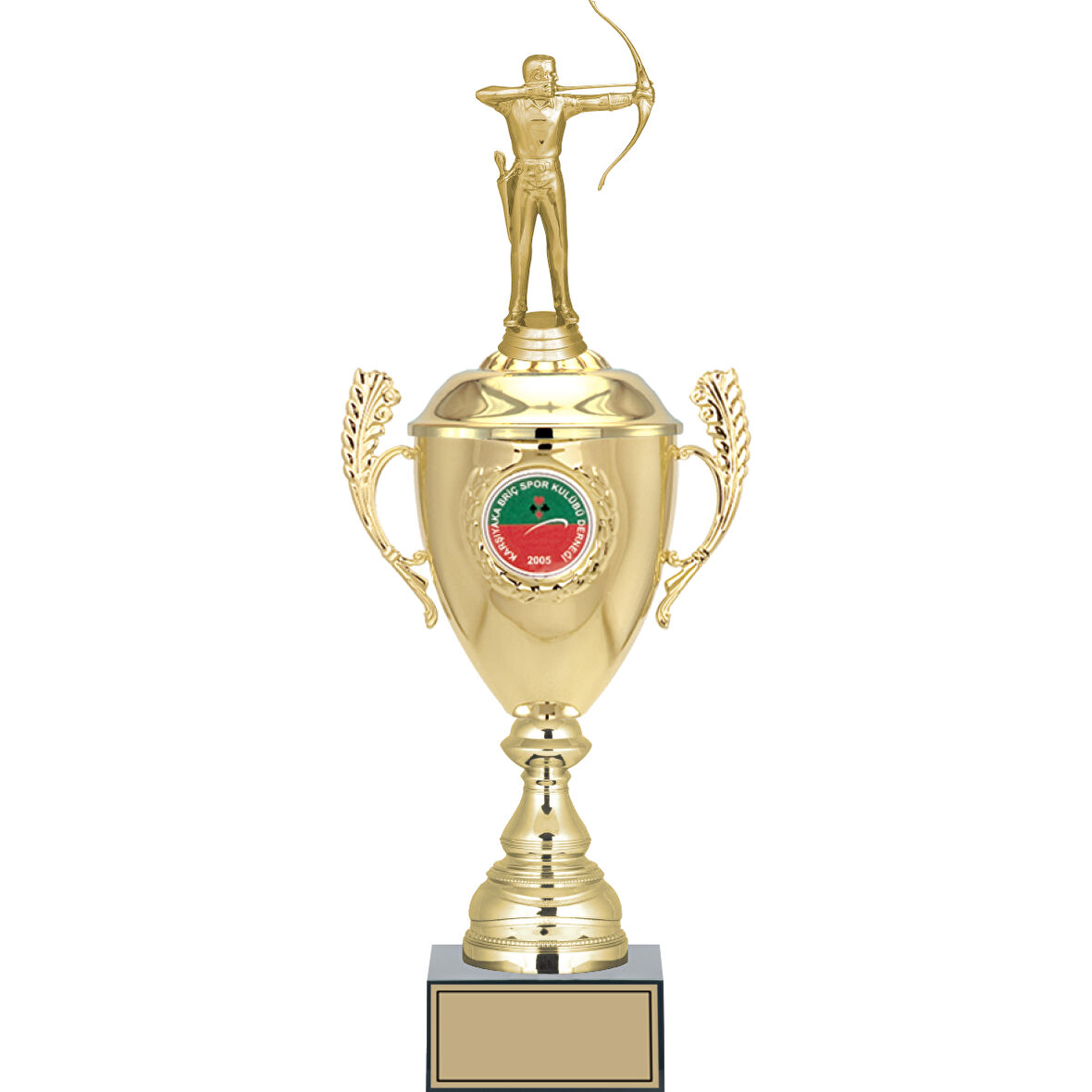 ODAK KUPA - Figürlü Kupalar - Okçu Figürlü Kupalar FG-080 C - 47 cm