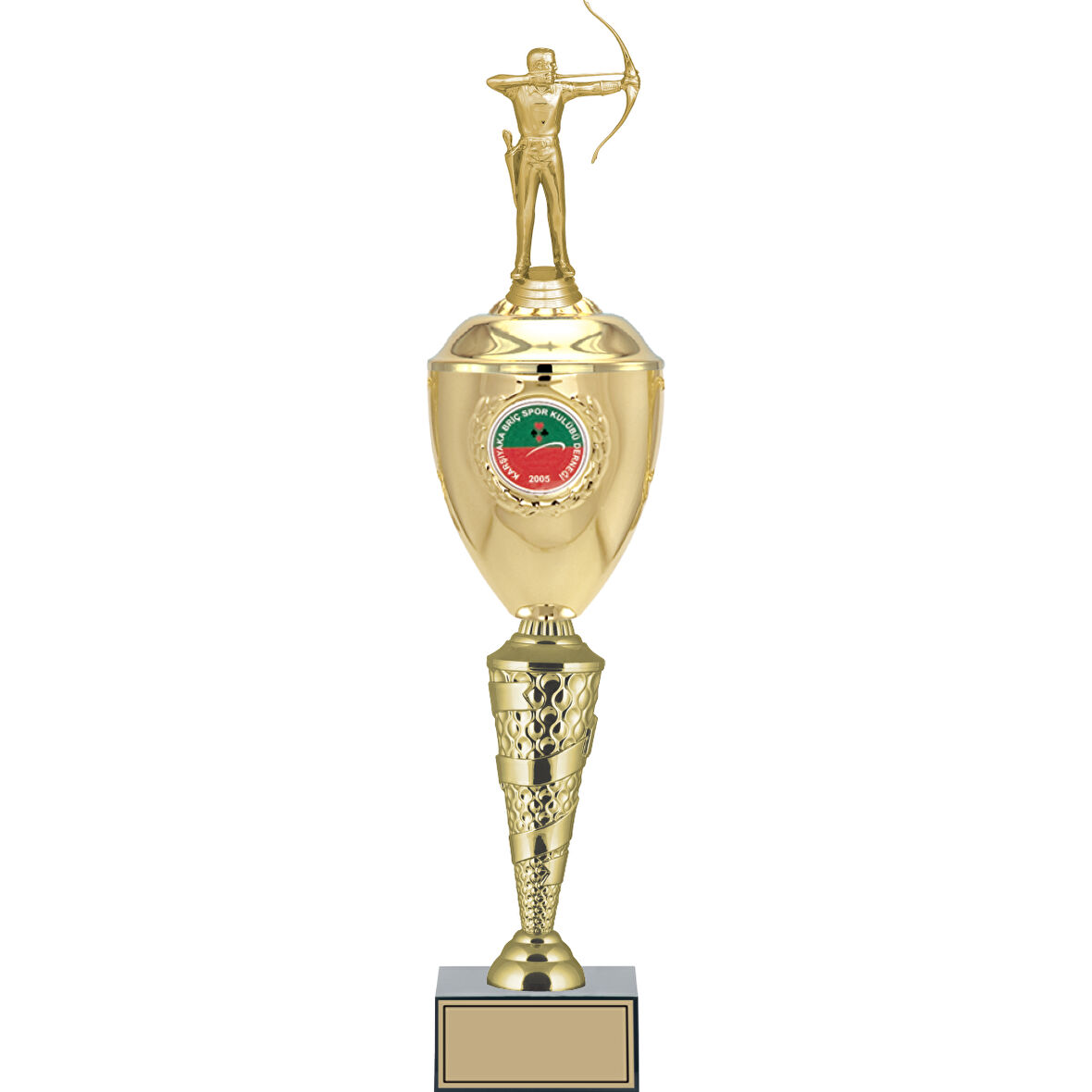 ODAK KUPA - Figürlü Kupalar - Okçu Figürlü Kupalar FG-081 C - 56 cm