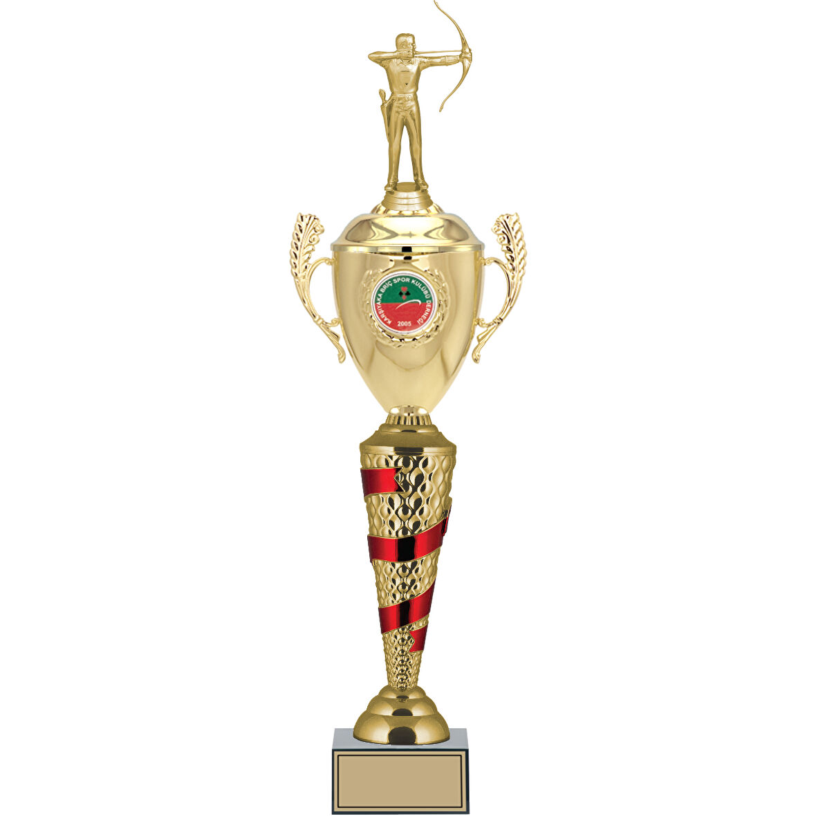 ODAK KUPA - Figürlü Kupalar - Okçu Figürlü Kupalar FG-082 A - 61 cm