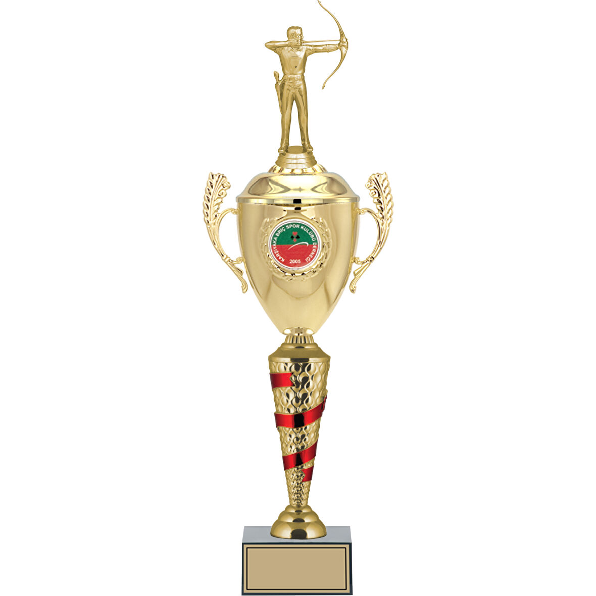 ODAK KUPA - Figürlü Kupalar - Okçu Figürlü Kupalar FG-082 C - 56 cm
