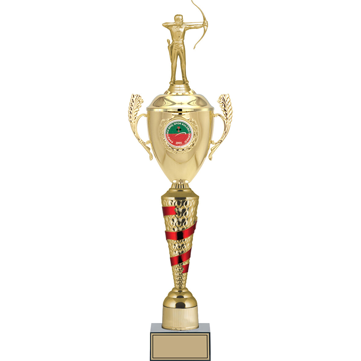 ODAK KUPA - Figürlü Kupalar - Okçu Figürlü Kupalar FG-084 B - 63 cm