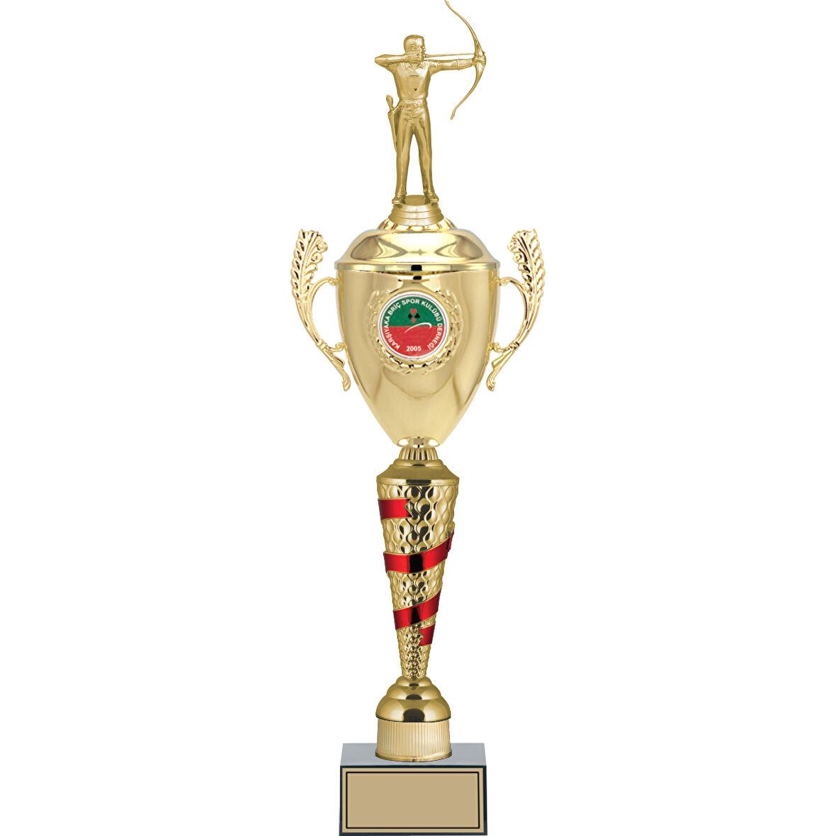 ODAK KUPA - Figürlü Kupalar - Okçu Figürlü Kupalar FG-084 C - 59 cm