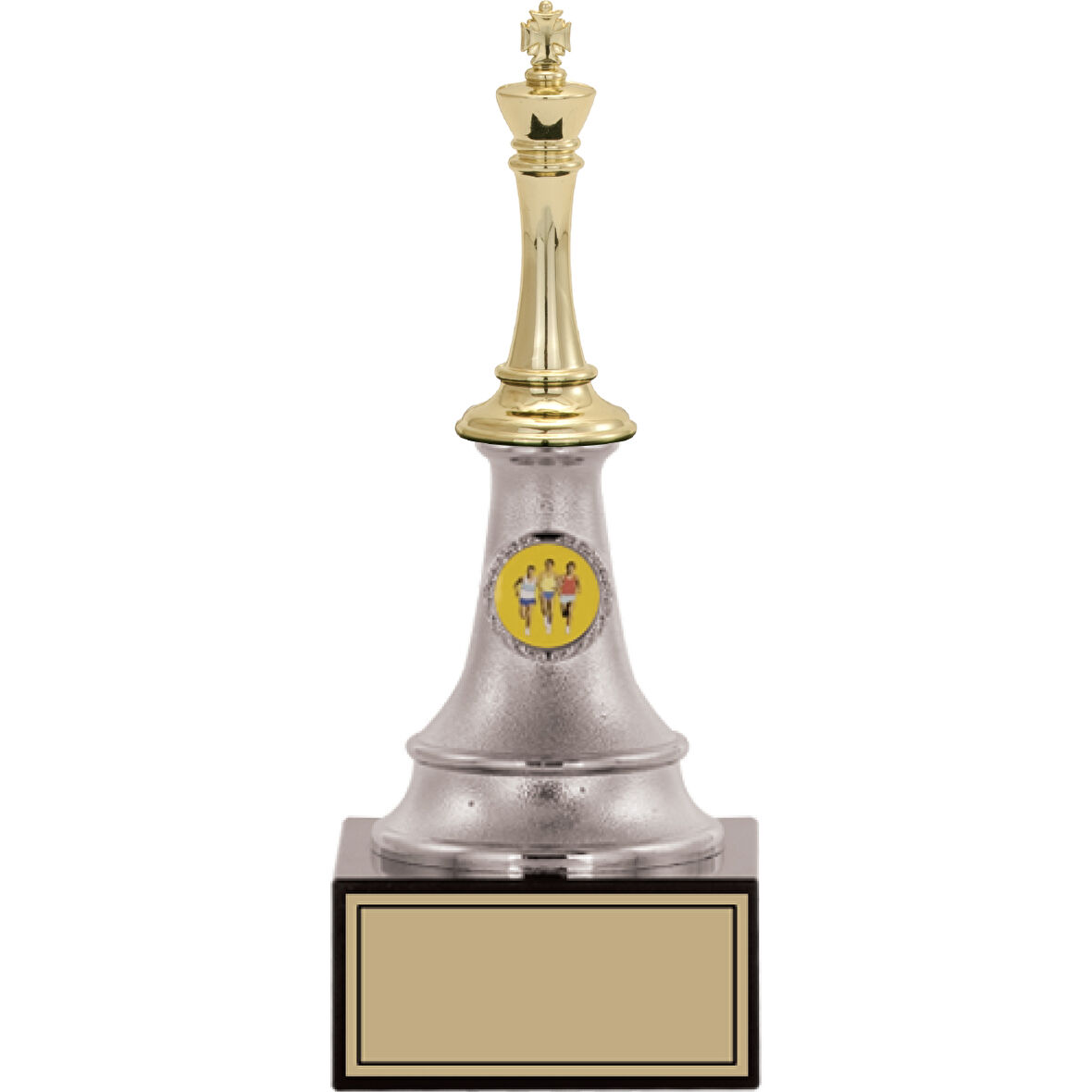 ODAK KUPA - Figürlü Kupalar - Satranç Figürlü Kupalar FG-010 A - 24 cm