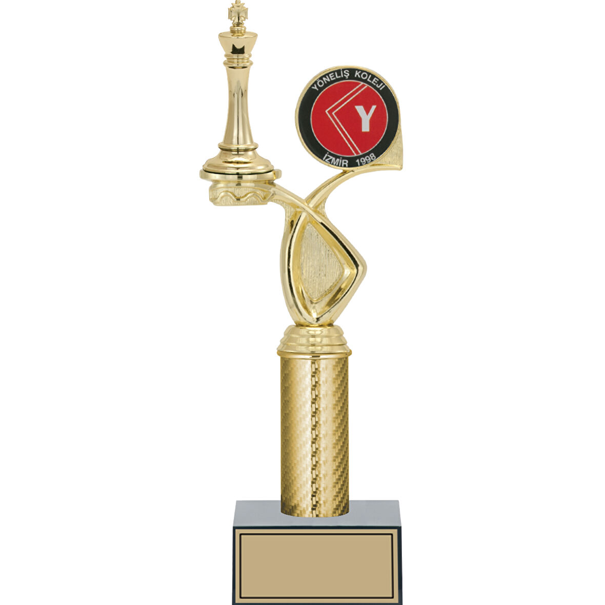 ODAK KUPA - Figürlü Kupalar - Satranç Figürlü Kupalar FG-015 B - 34 cm