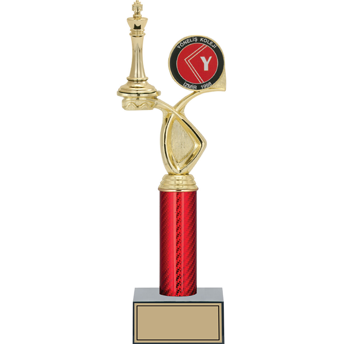 ODAK KUPA - Figürlü Kupalar - Satranç Figürlü Kupalar FG-016 A - 36 cm