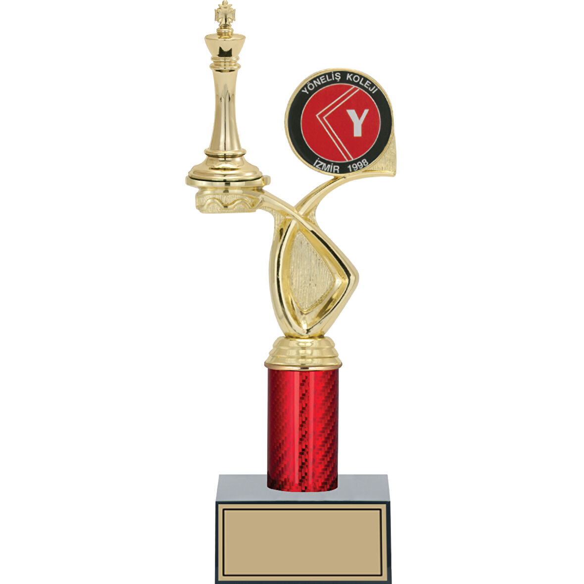 ODAK KUPA - Figürlü Kupalar - Satranç Figürlü Kupalar FG-016 C - 31 cm