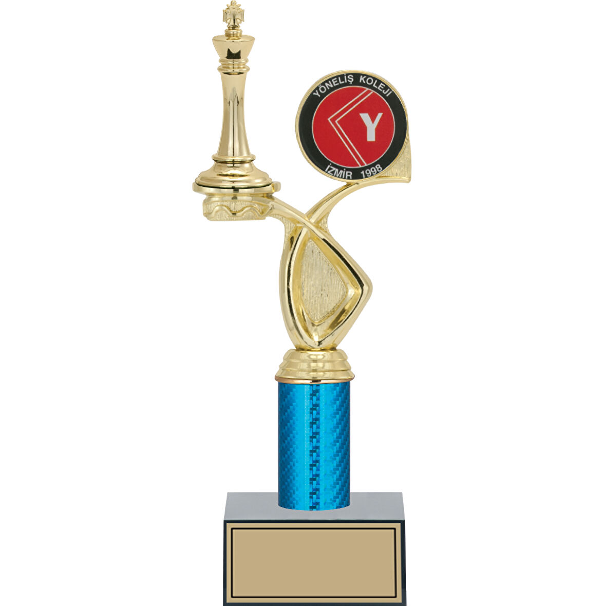 ODAK KUPA - Figürlü Kupalar - Satranç Figürlü Kupalar FG-017 C - 31 cm