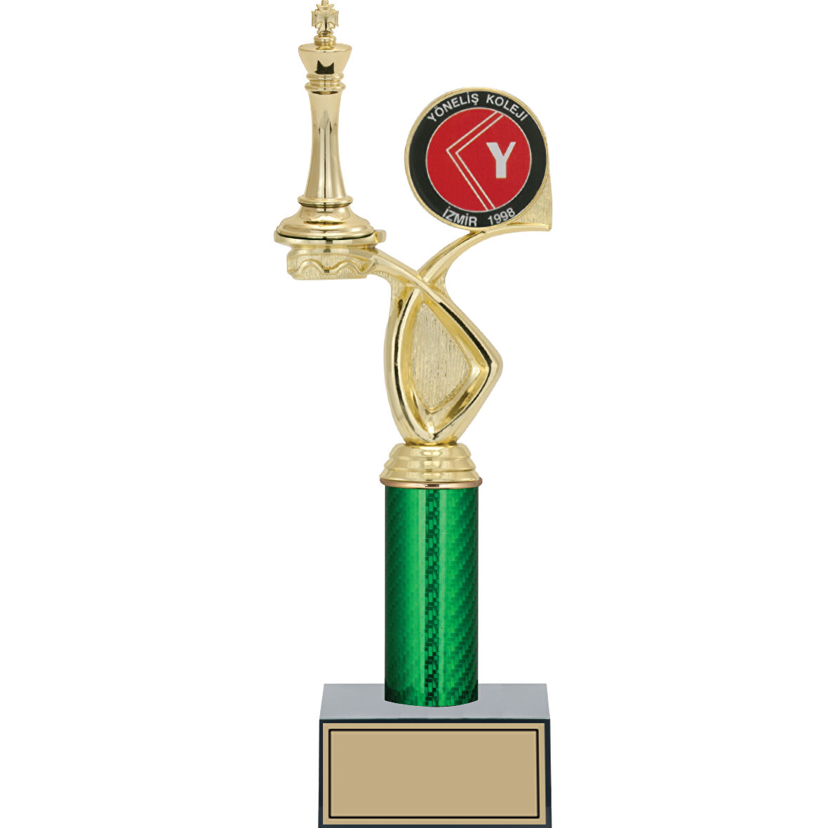 ODAK KUPA - Figürlü Kupalar - Satranç Figürlü Kupalar FG-018 B - 34 cm