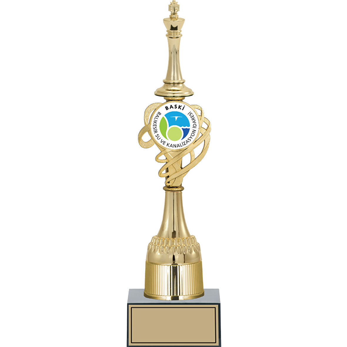 ODAK KUPA - Figürlü Kupalar - Satranç Figürlü Kupalar FG-033 B - 37 cm