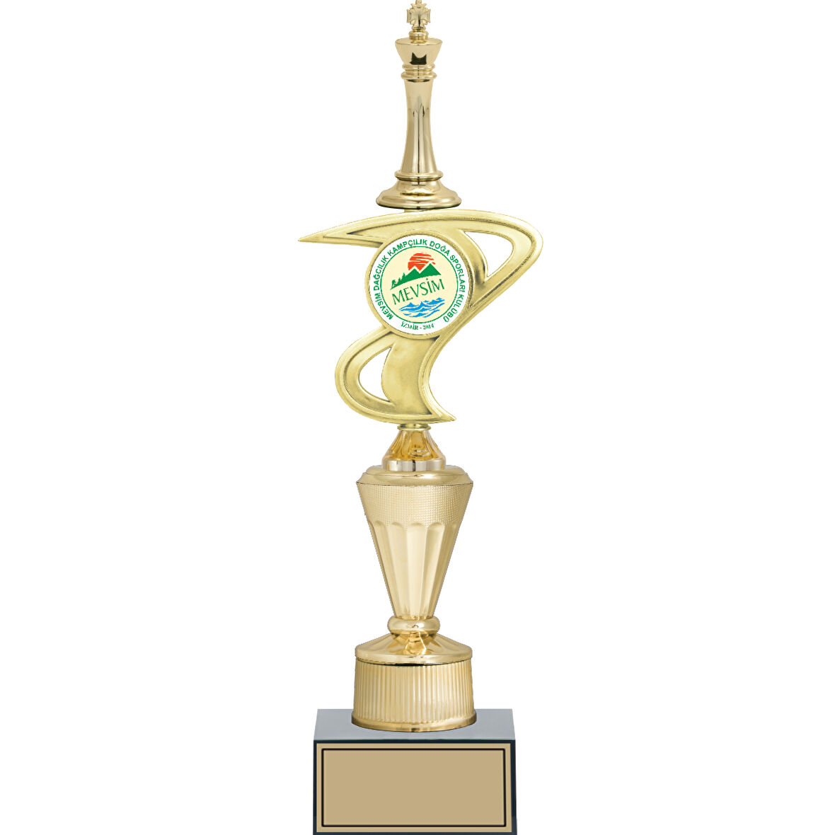 ODAK KUPA - Figürlü Kupalar - Satranç Figürlü Kupalar FG-041 B - 40 cm