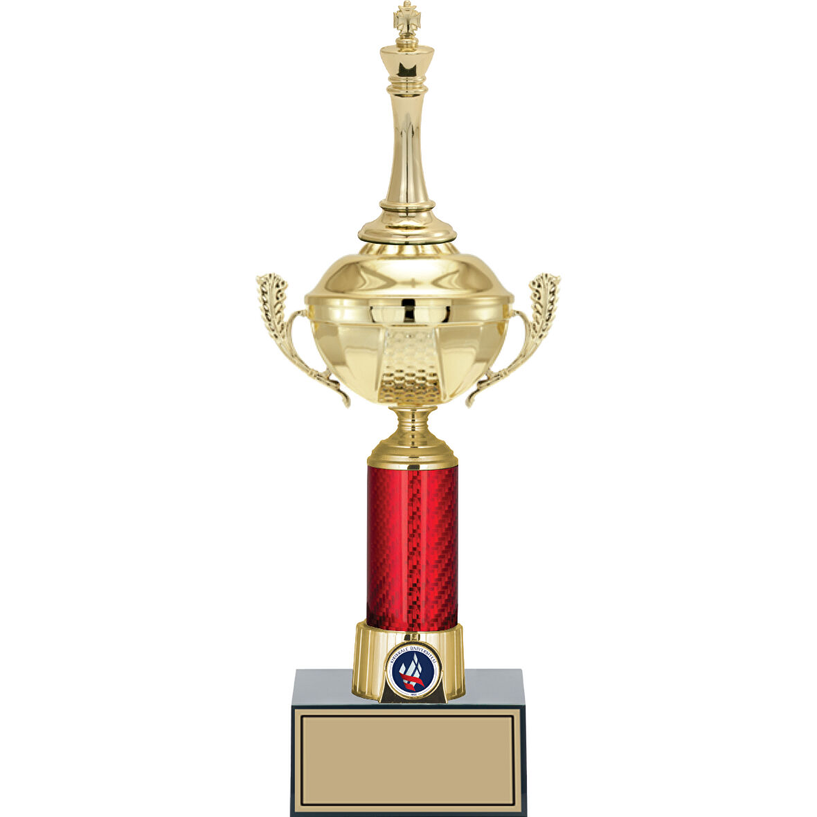 ODAK KUPA - Figürlü Kupalar - Satranç Figürlü Kupalar FG-054 C - 37 cm